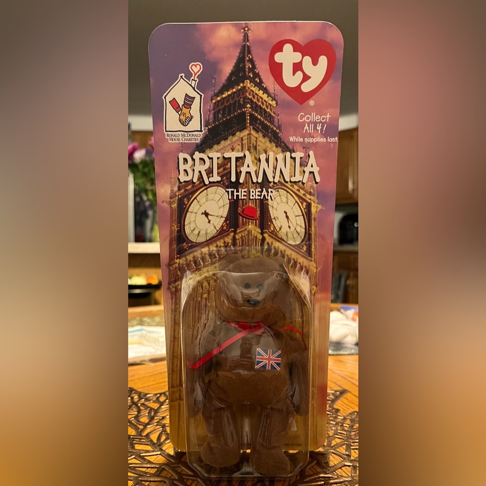 TY Beanie Baby from McDonald’s “Britannia”